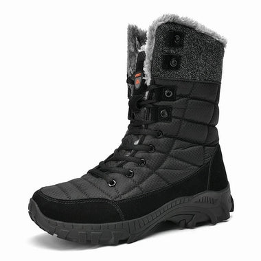 Men Winter Snow Boots Super Warm Men Hiking Boots High Quality