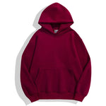 16.9oz 480gsm Heavy Weight Cotton Plus Velvet Hooded Sweater Men