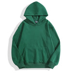 16.9oz 480gsm Heavy Weight Cotton Plus Velvet Hooded Sweater Men