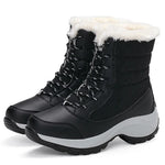 Boots for Women Platform Outdoor Snow Boots Non-slip Winter Walking