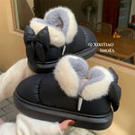 Women's Snow Boots Winter Warm Thick Ankle Boots Outdoor Anti Slip