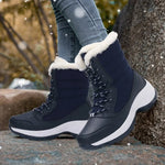 Boots for Women Platform Outdoor Snow Boots Non-slip Winter Walking