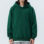 16.9oz 480gsm Heavy Weight Cotton Plus Velvet Hooded Sweater Men