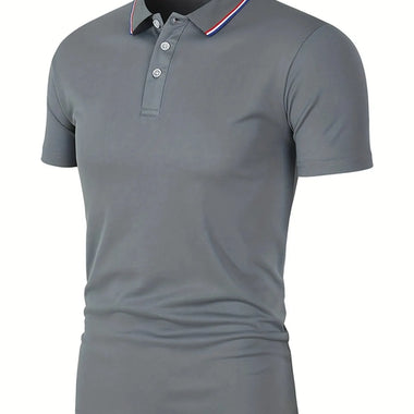 2023 Hot Sale Men's Summer Casual Breathable Comfortable Polo Shirt